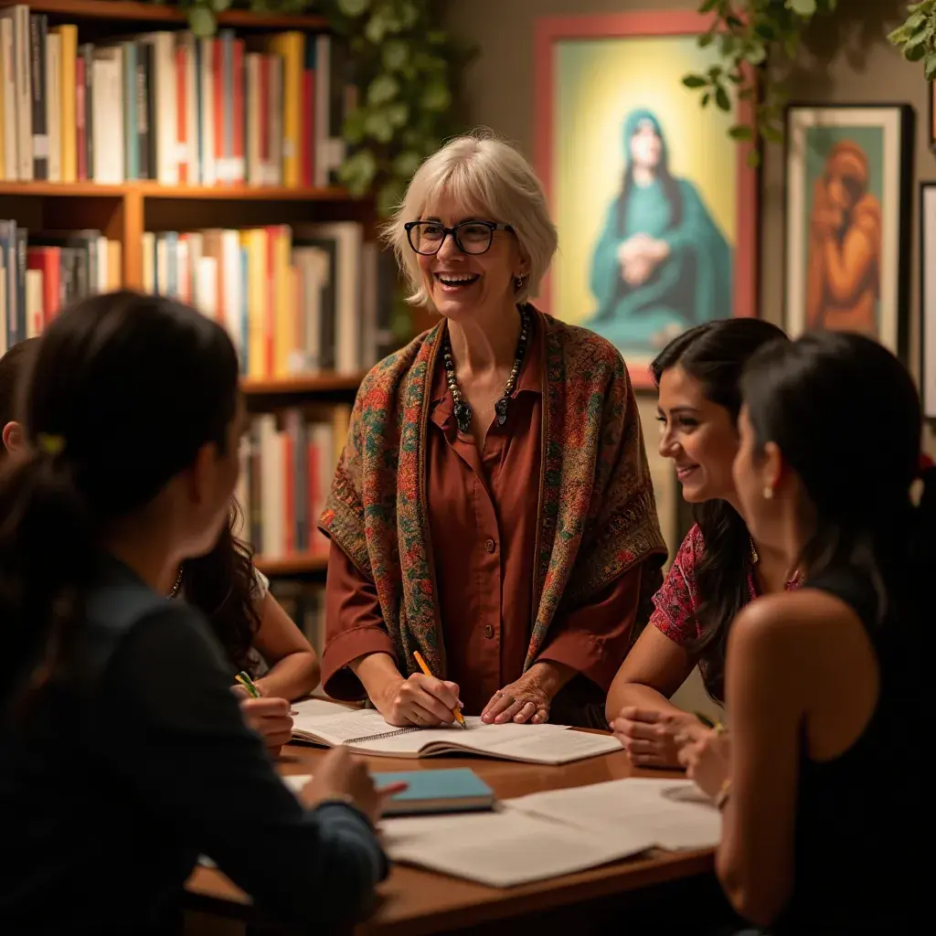 Modern office workspace